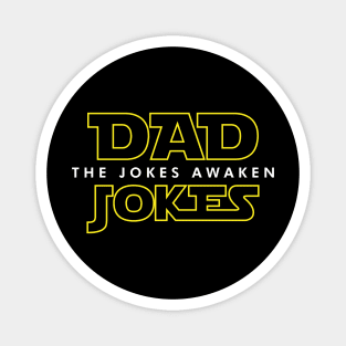 Dad Jokes - The Jokes Awaken Magnet
